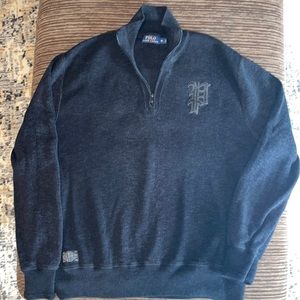 Polo Ralph Lauren mens xl 1/4 zip cotton pullover